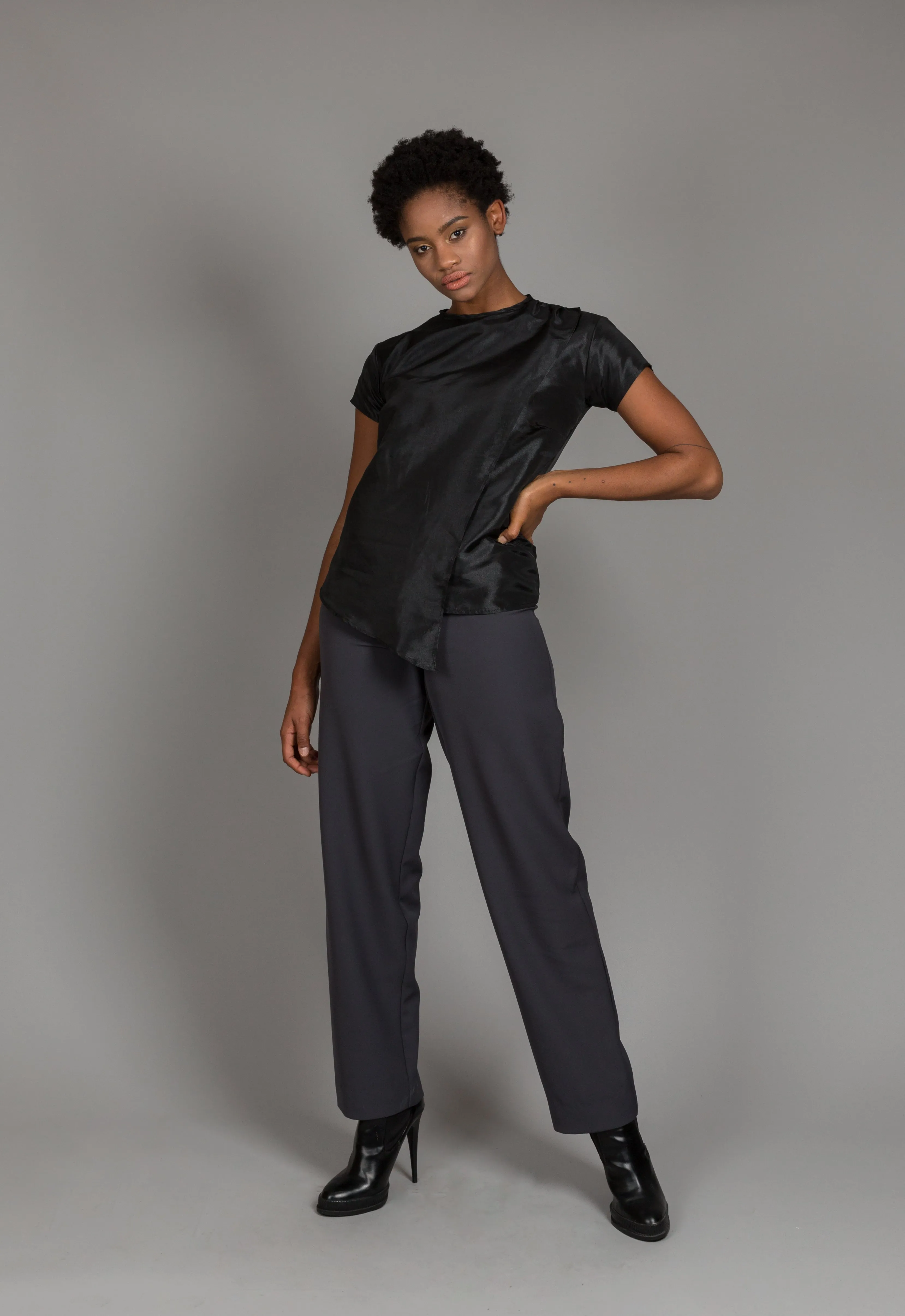 Straight trousers