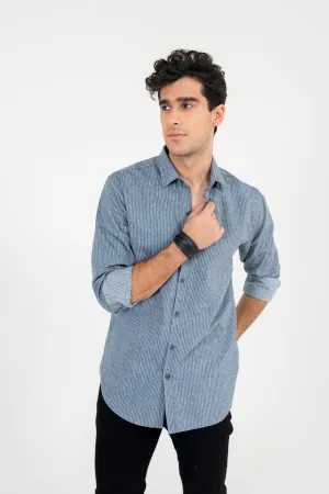 Striped Twill Shirt