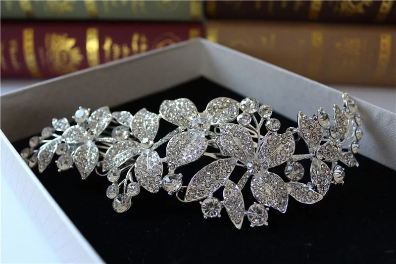 Stunning Alloy Rhinestone Bridal Hair Accessories