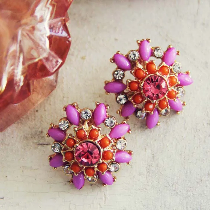 Sweet & Dreamy Earrings in Lilac