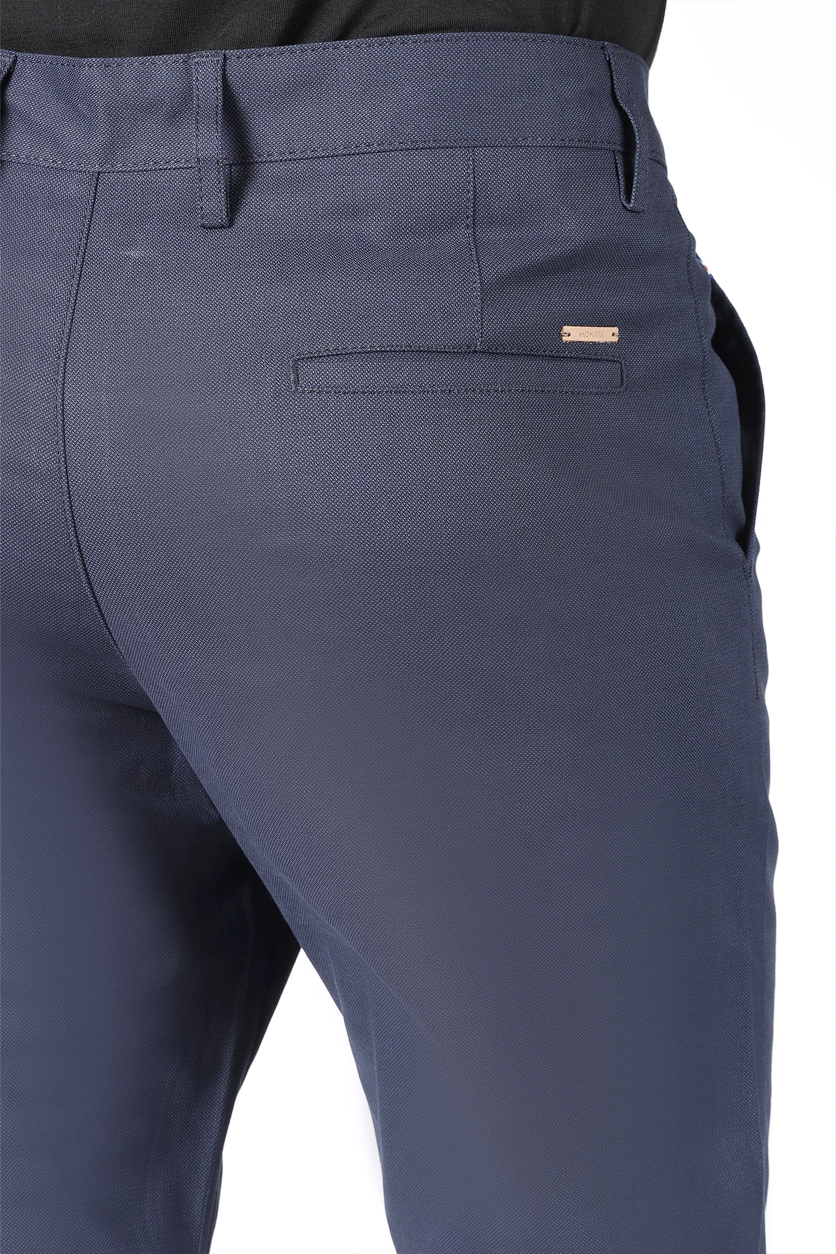 TAPPERED FIT COTTON PANTS