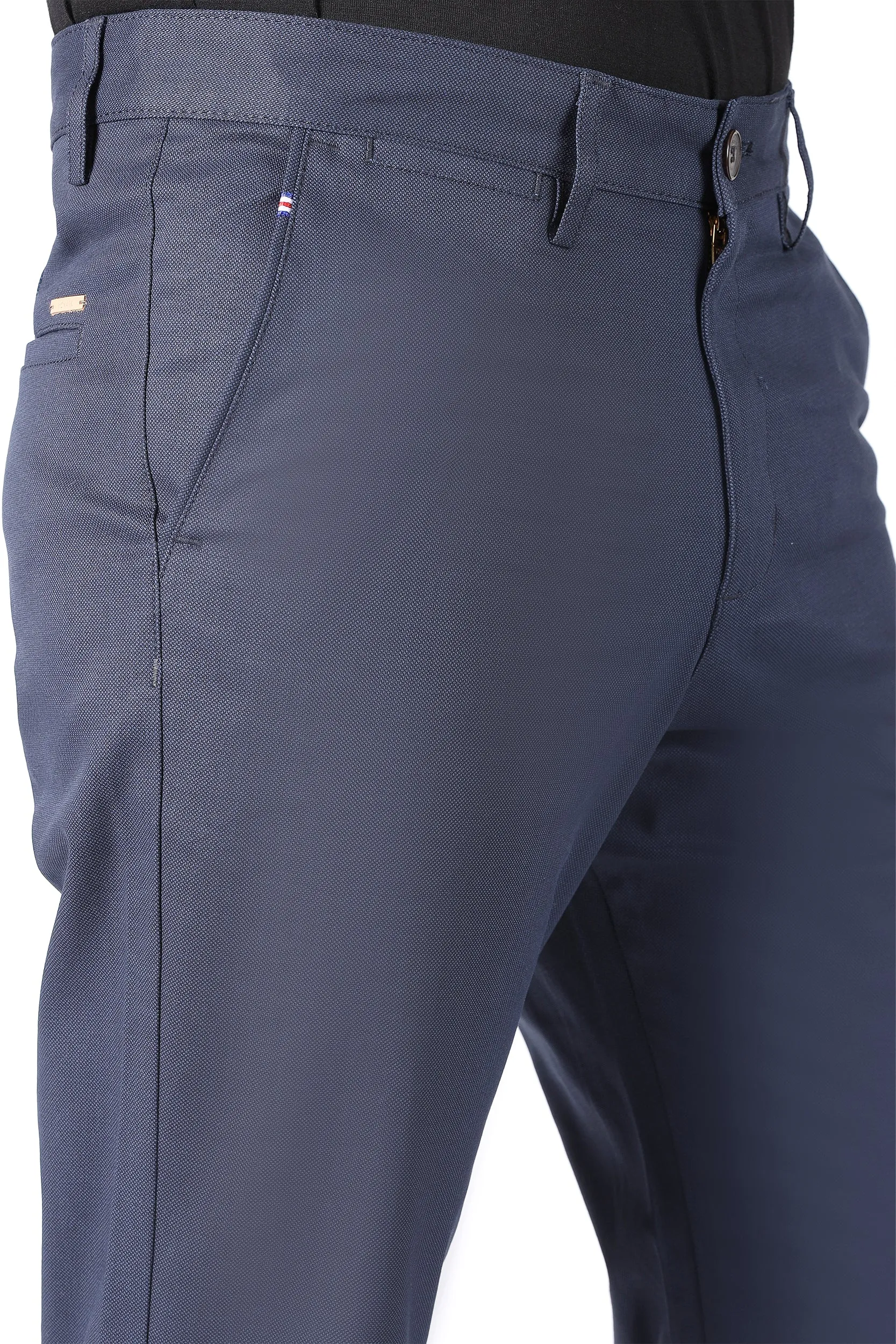 TAPPERED FIT COTTON PANTS