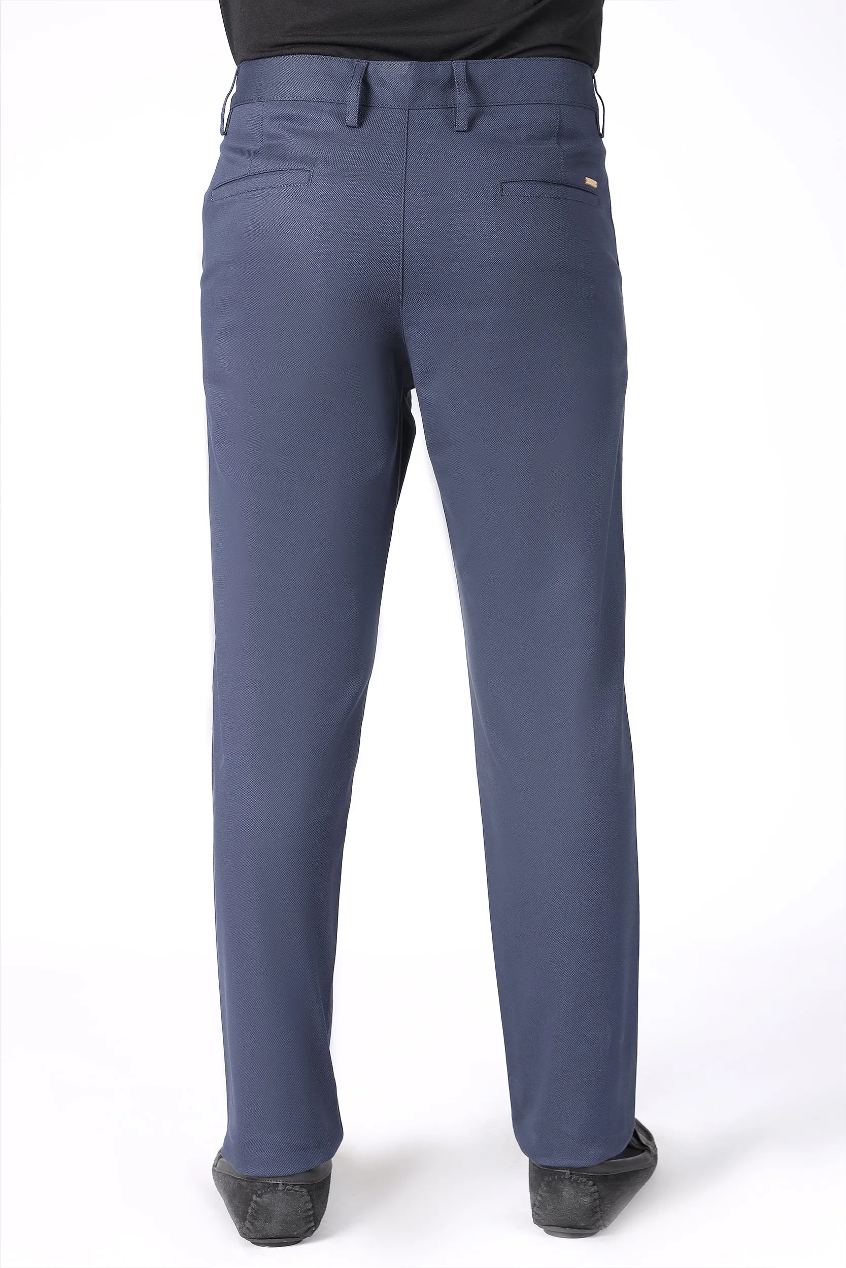 TAPPERED FIT COTTON PANTS