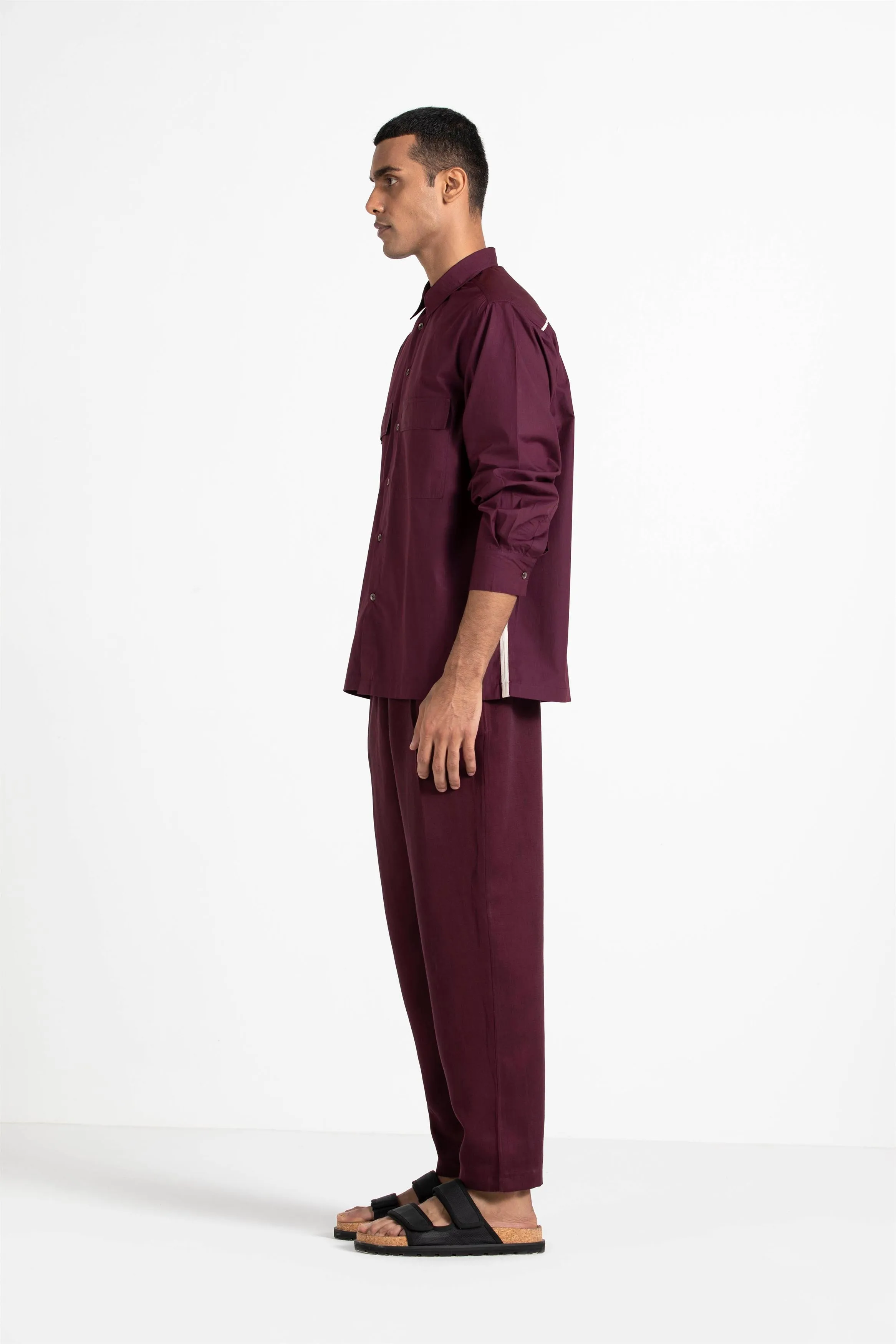 THREE   -   Patch Pocket Shirt Co Ord