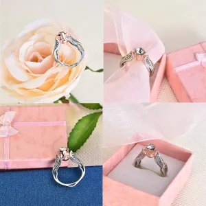 Trendy Exquisite Rose Floral Ring