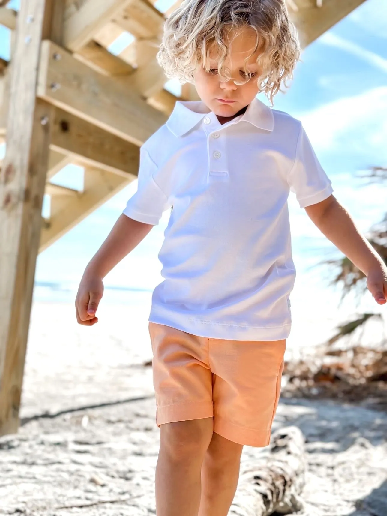 Twill Wilson Short -- Mango