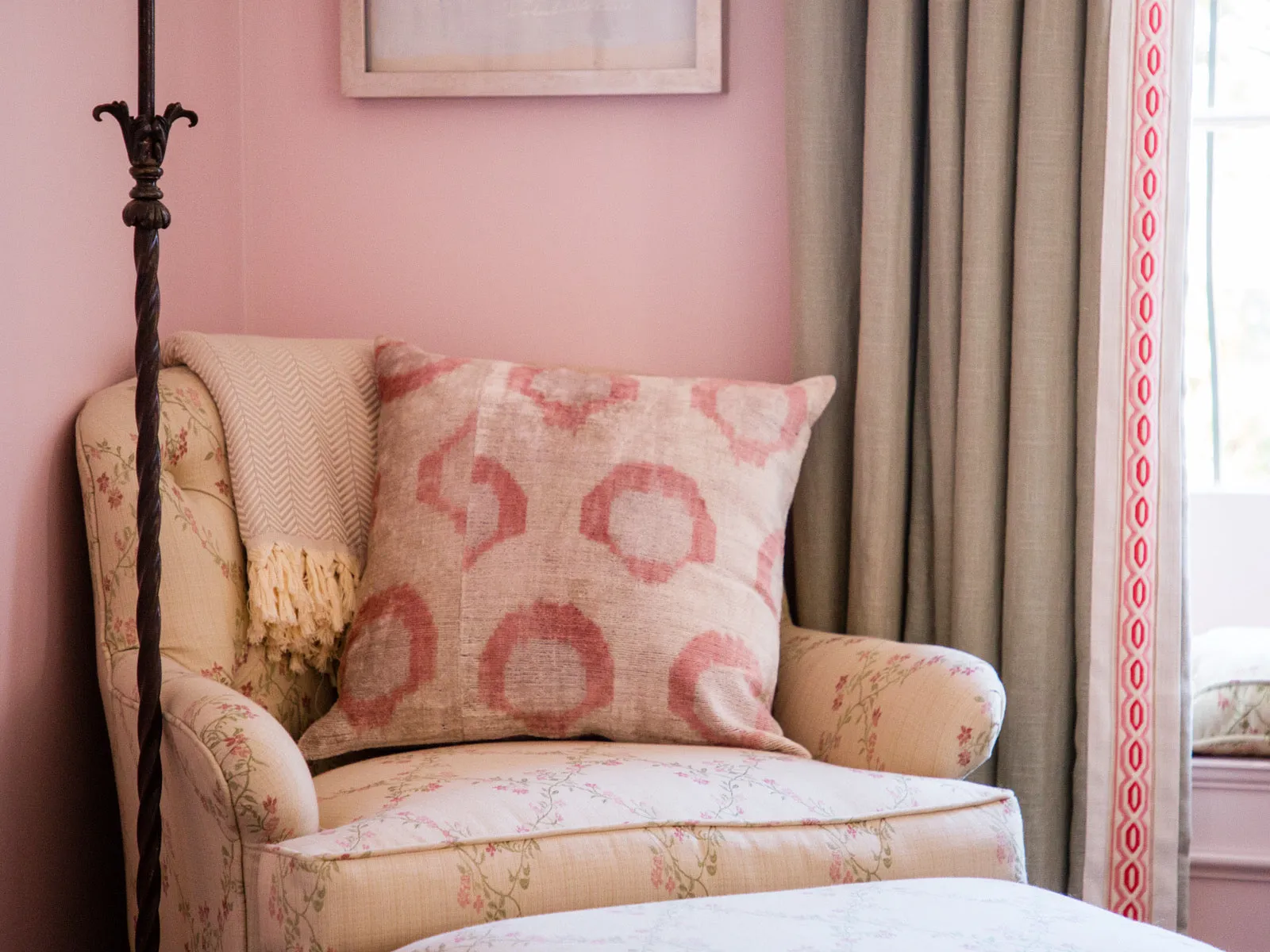 Velvet Amethyst & Lime Square Pillow Cover
