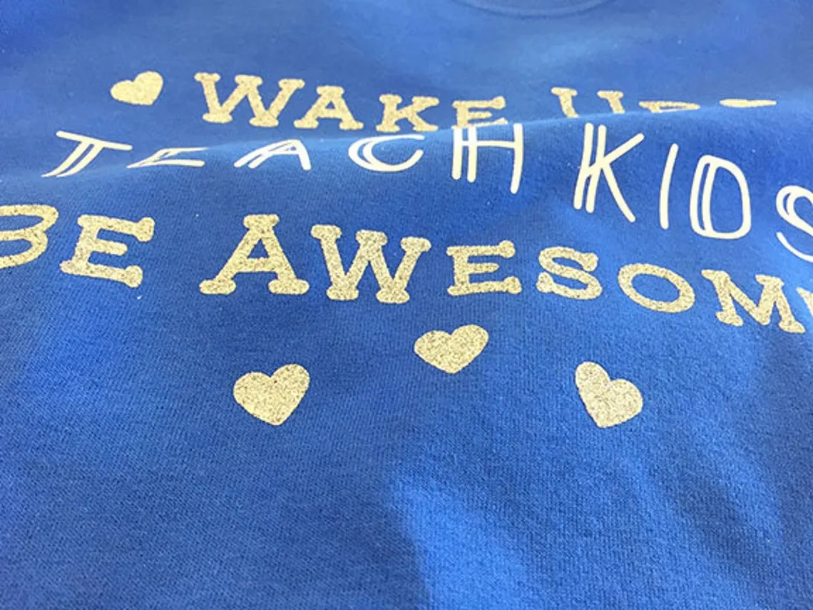 Wefab Heat Transfer Glitter Sheet  for Fabrics