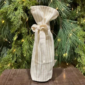 Wine Bag Classic Ticking