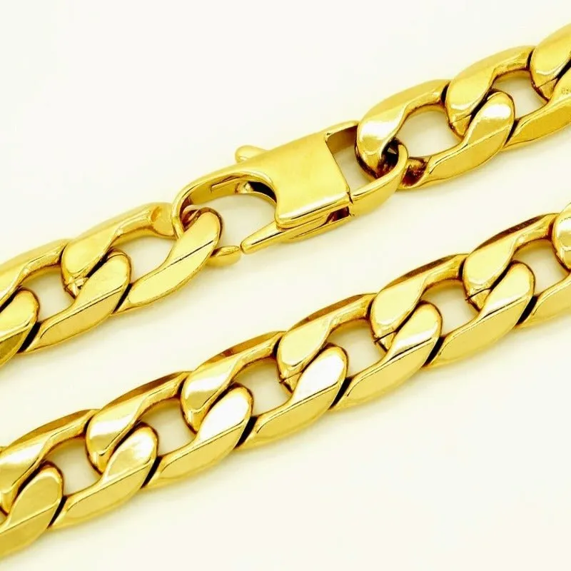 Women Curb Chain Bracelet Punk Jewellery Gift