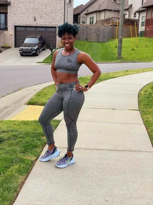 Women's Big Moss Fitness Sports Bra