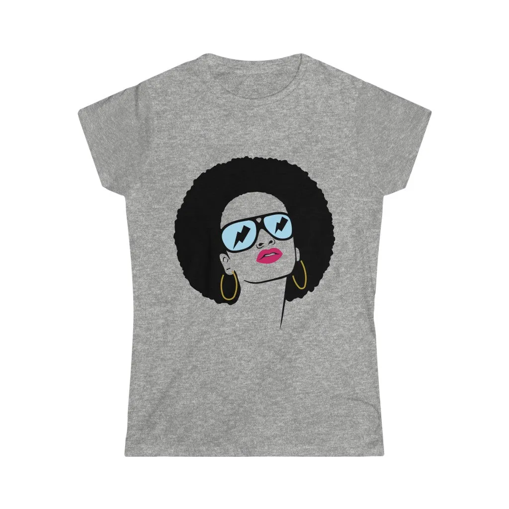 Women's Softstyle Afro -Tee T-shirt