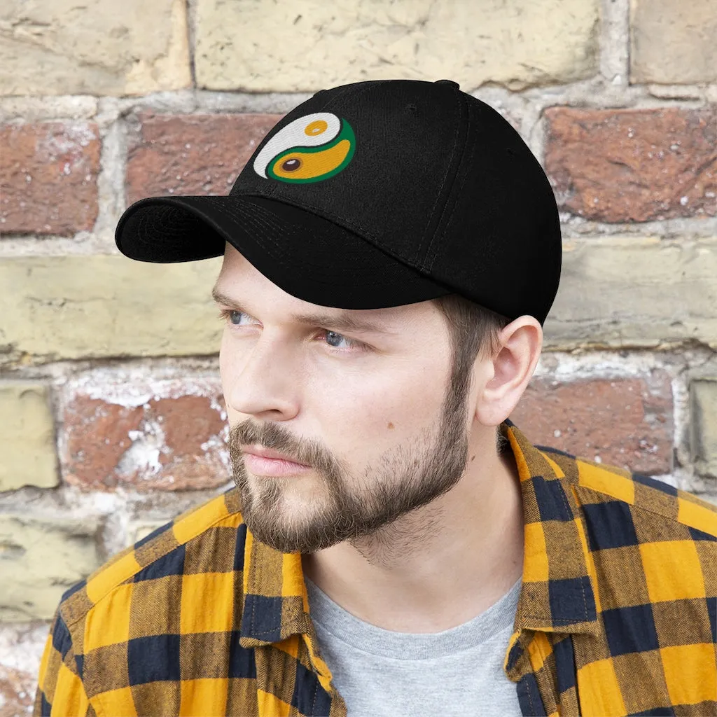 Yin-Yang - Egg-Avacado - Unisex Twill Hat