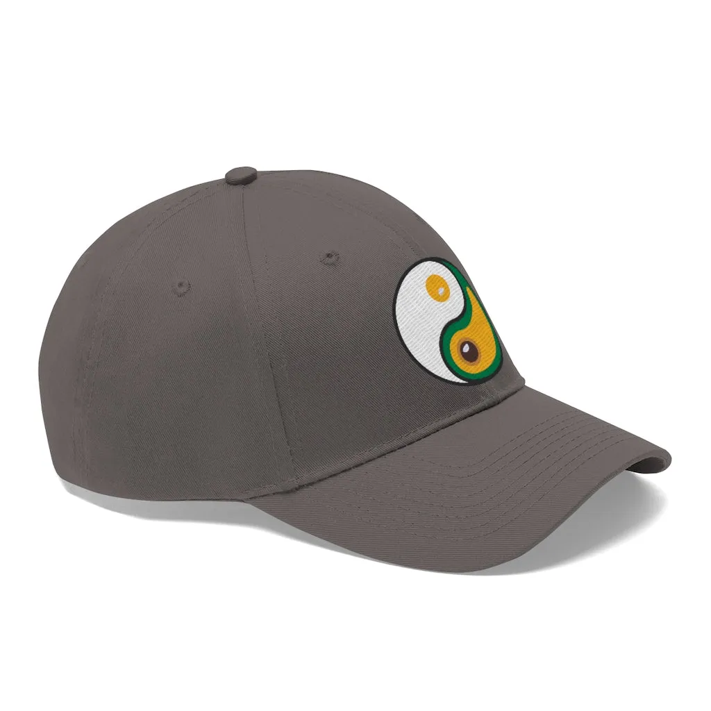 Yin-Yang - Egg-Avacado - Unisex Twill Hat
