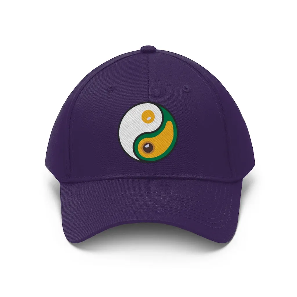 Yin-Yang - Egg-Avacado - Unisex Twill Hat