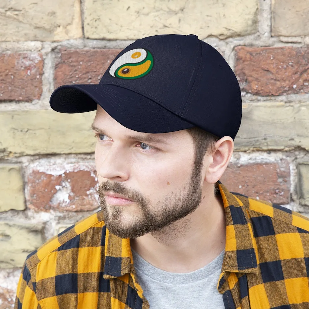 Yin-Yang - Egg-Avacado - Unisex Twill Hat