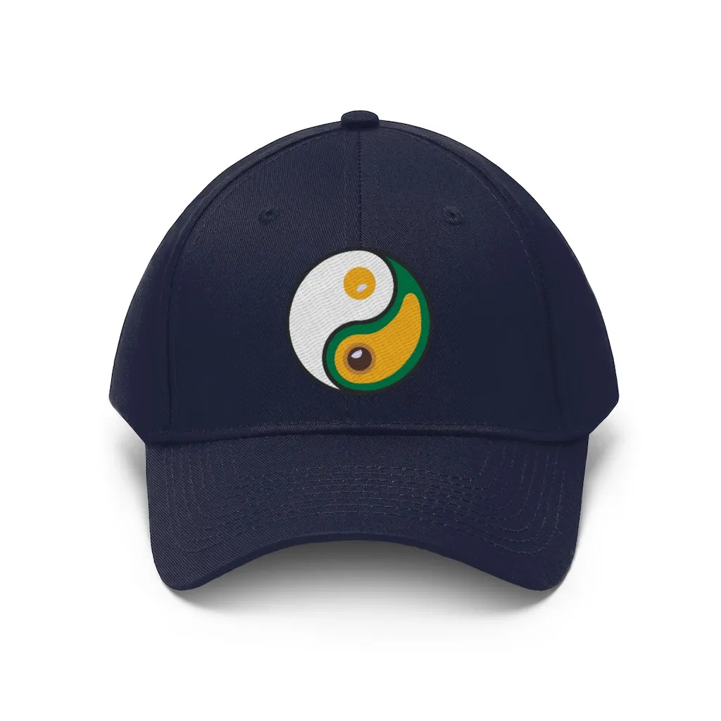 Yin-Yang - Egg-Avacado - Unisex Twill Hat