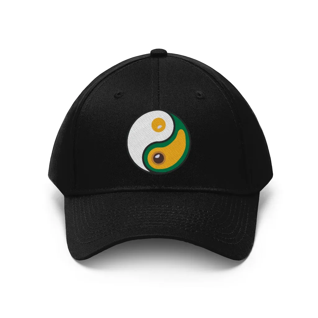 Yin-Yang - Egg-Avacado - Unisex Twill Hat