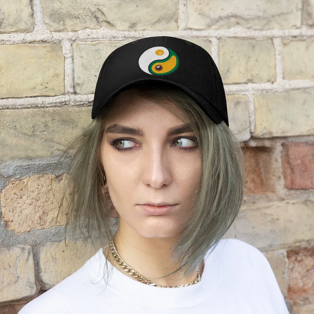 Yin-Yang - Egg-Avacado - Unisex Twill Hat