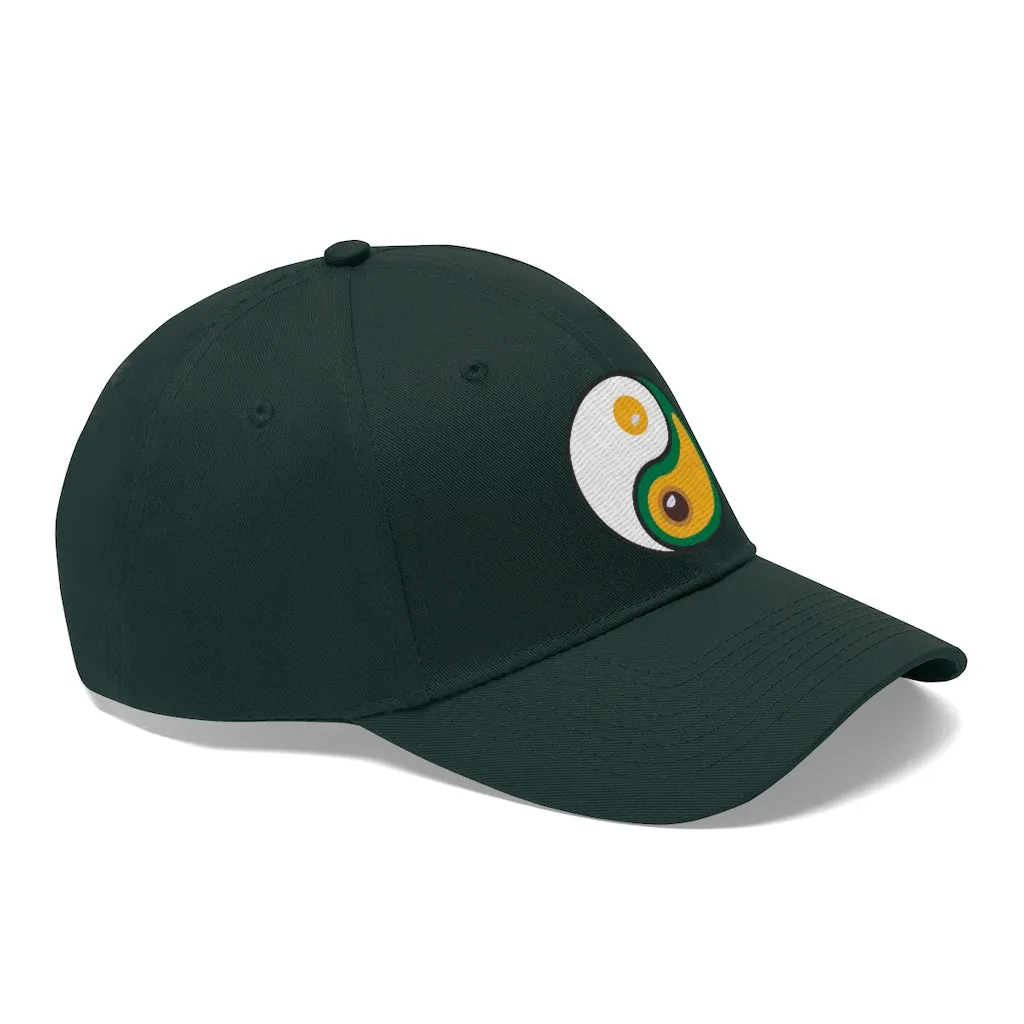 Yin-Yang - Egg-Avacado - Unisex Twill Hat