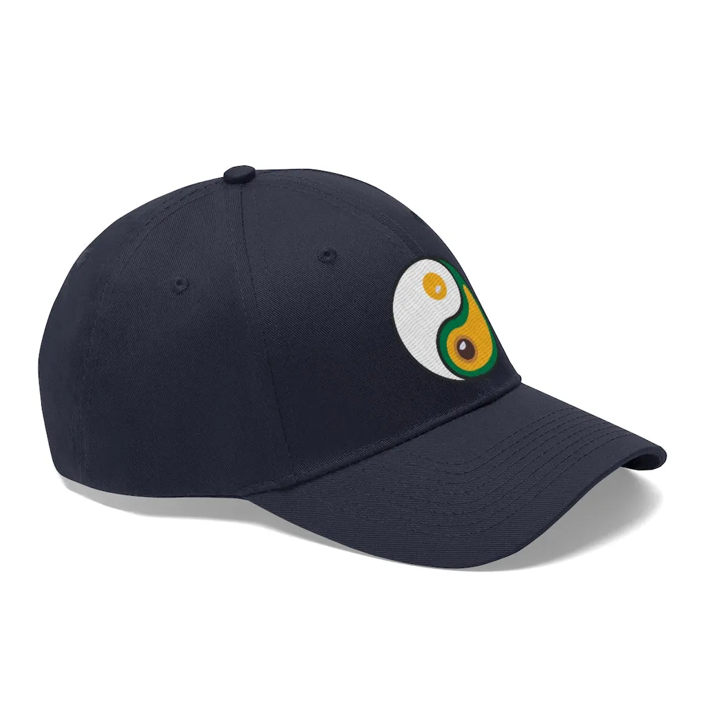 Yin-Yang - Egg-Avacado - Unisex Twill Hat